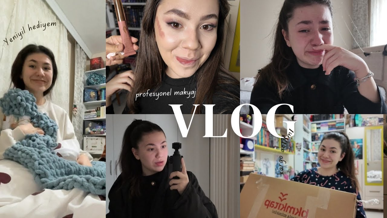 TRAVMATİK VLOG / KARGO AÇILIMI,EHLİYET,MAKYAJ,SEMİNER…