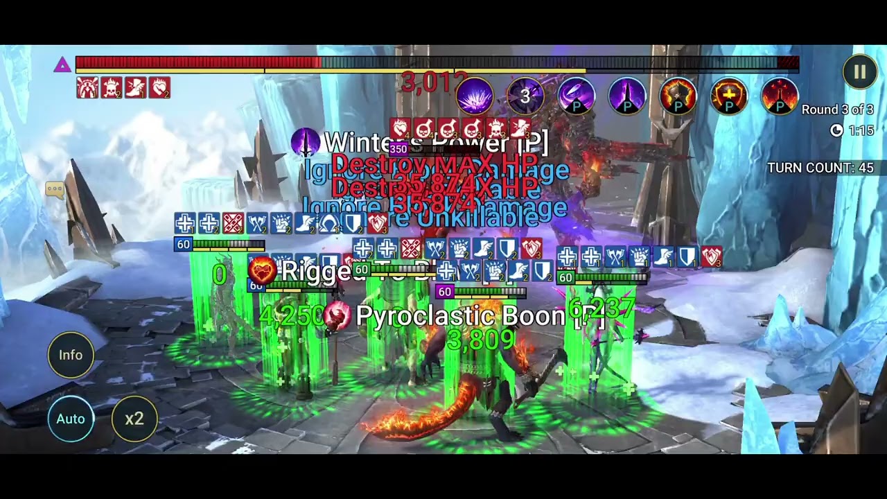 ICE GOLEM HARD 10 AUTO TEAM 