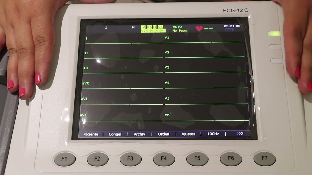 Capacitación básica de Advanced ECG12C