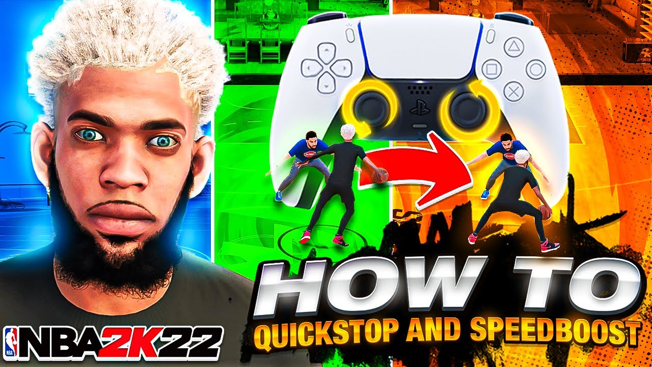 HOW TO SPEEDBOOST SPAM & QUICKSTOP ON NBA 2K22 W/ HANDCAM (2K16 SPEEDBOOST + 2K20 PEAKS)