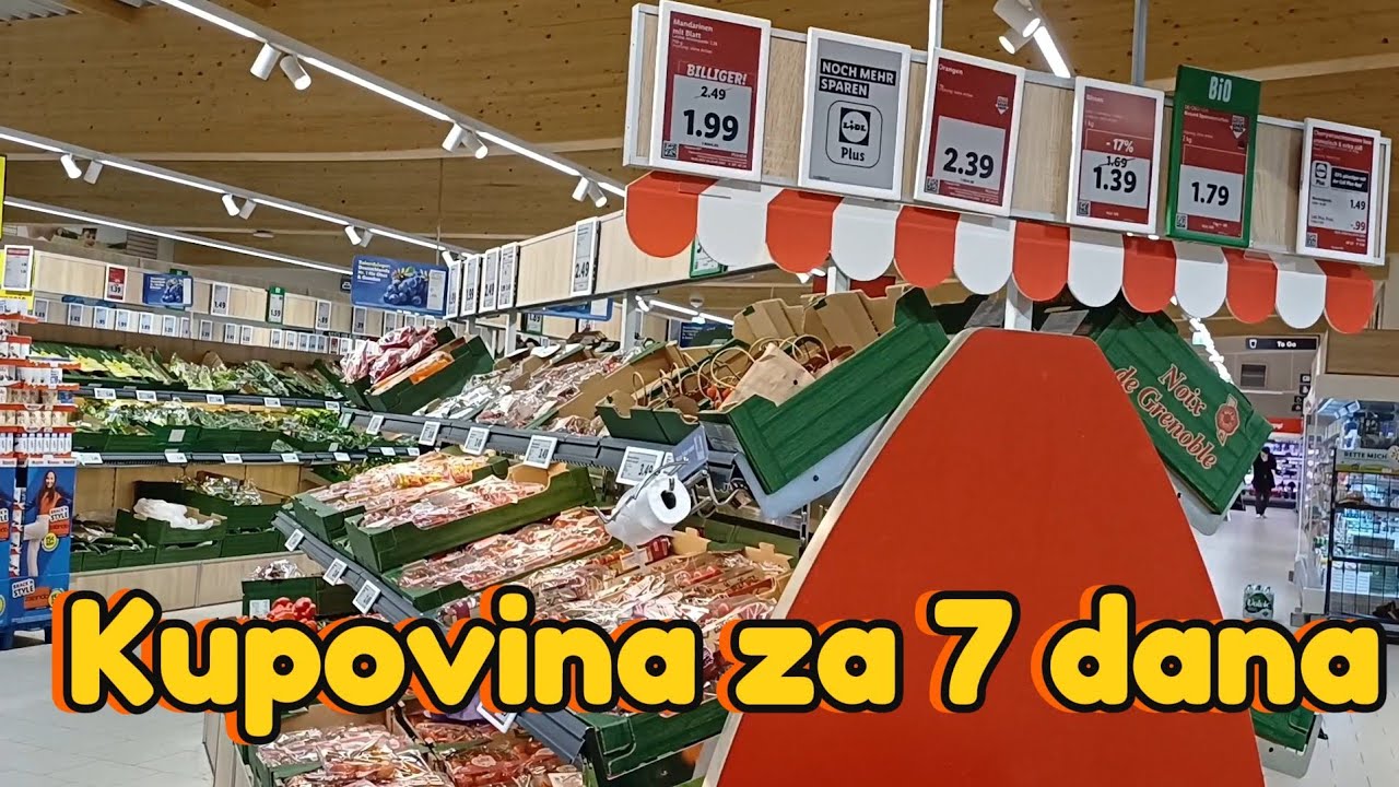CIJENE U LIDL U NJEMACKOJ📌🛒💶Die Preise und Angebote