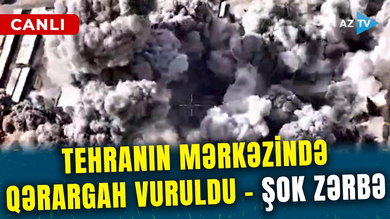 TƏCİLİ! Tehranda generalların qərargahına DƏHŞƏTLİ ZƏRBƏ – İranın vəzifəli şəxslərinin yeri tapıldı