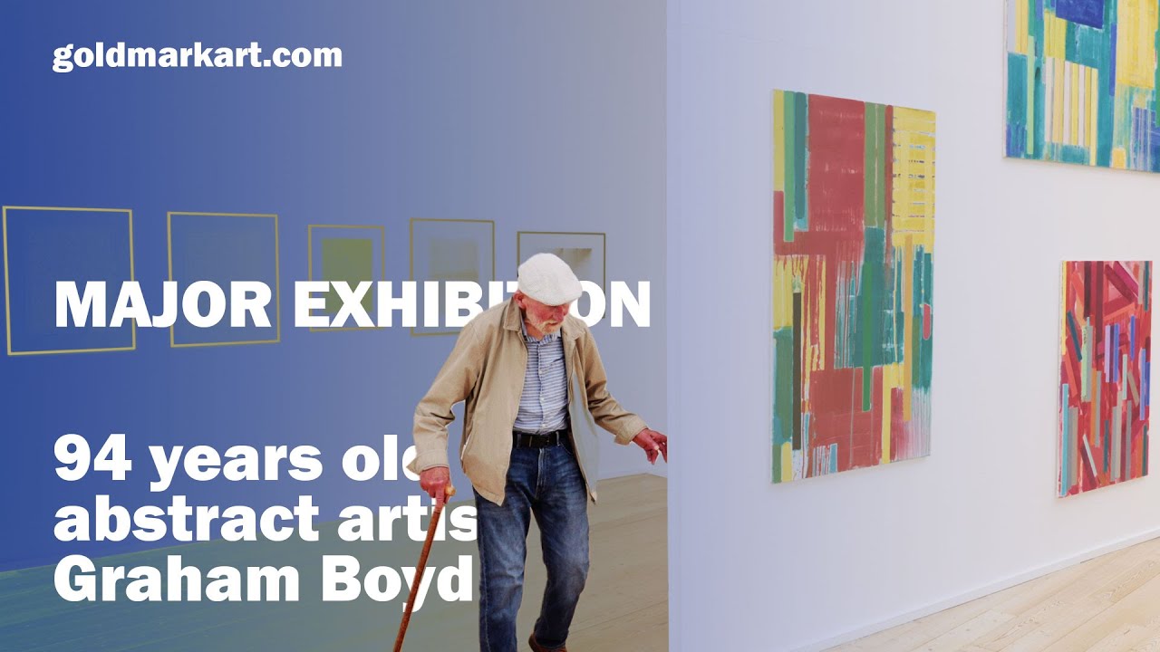 94 Year Old Abstract Artist Graham Boyd's Philosophy. Volatile Creatures Exhibition | GOLDMARK
