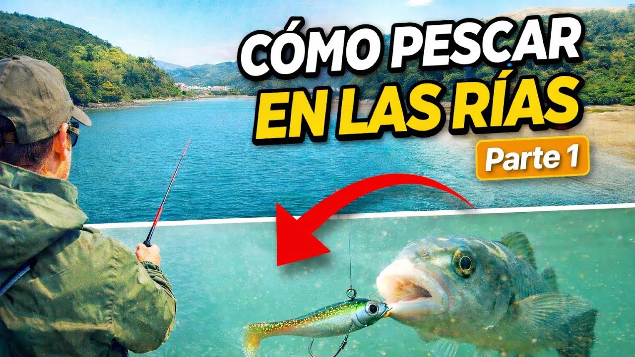 Cómo pescar lubinas en Rías  en INVIERNO (Parte 1)