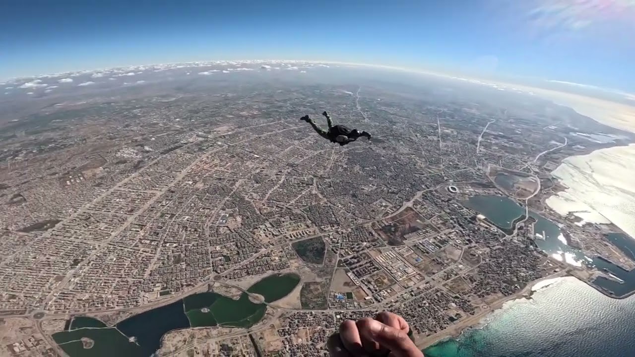 #قفز #مظلات 8/1/2025 #ليبيا #skydiving #explore  