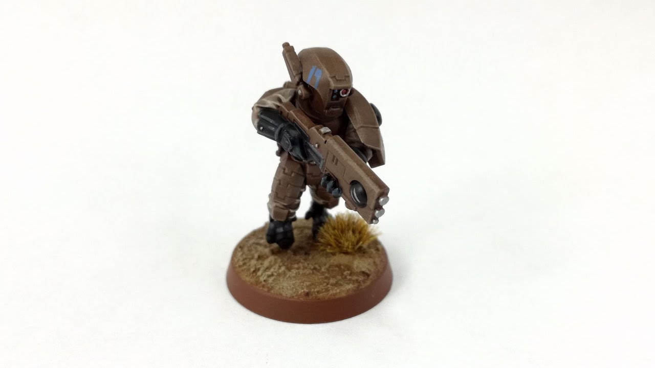 How I Paint Things - T'au Breacher D'Yanoi Sept