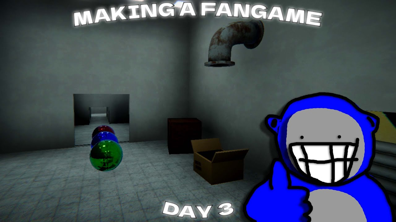 Making a Gorilla Tag FANGAME | DAY 3