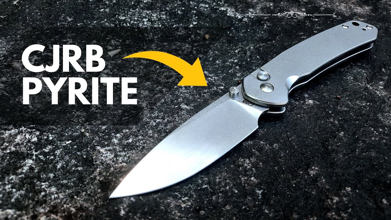 One of the Most Hyped EDC Knives of 2022 | CJRB Pyrite Stainless Steel