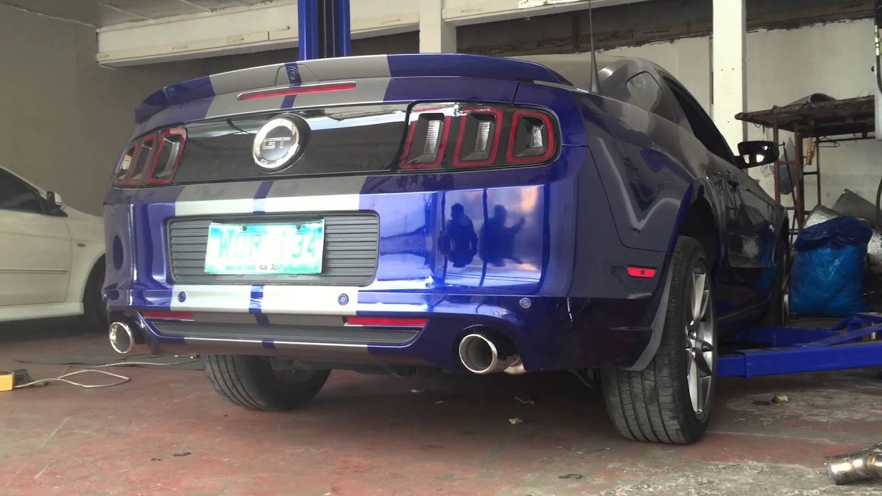 5.0 V8 Ford Mustang exhaust system (DRIFT Xaust)