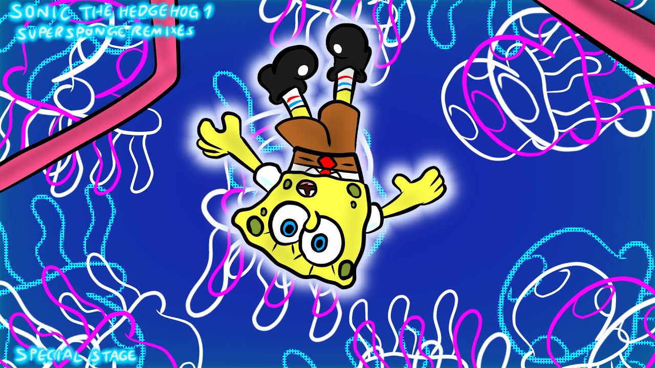 Sonic The Hedgehog (1991) - Special Stage (SpongeBob Supersponge Remix)