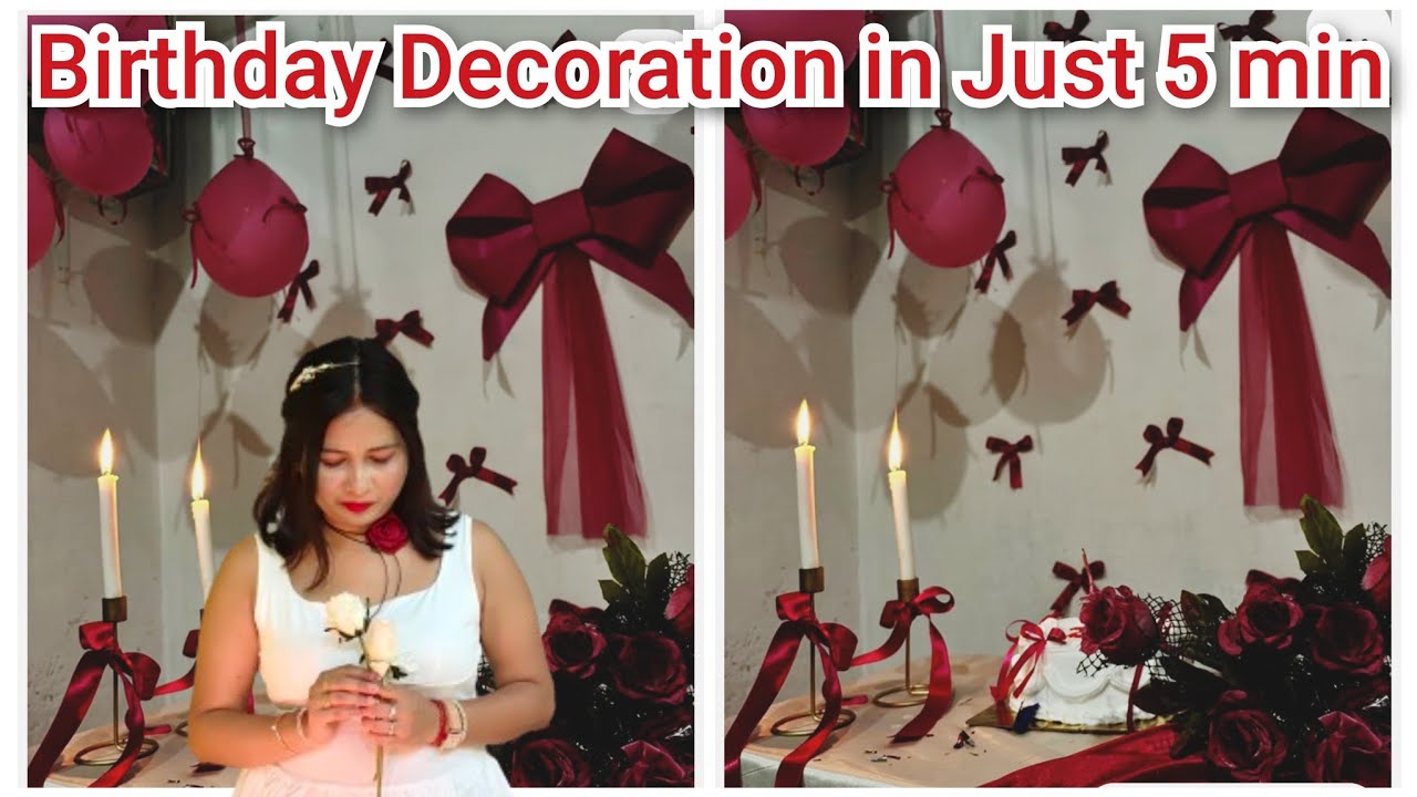 Pinterest Bow Birthday Decoration| Birthday Decoration Ideas | Birthday Celebration Ideas |#birthday