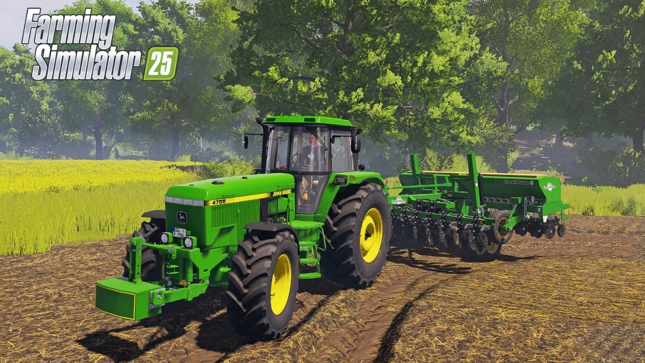 FS25 | John Deere 4755 seeding