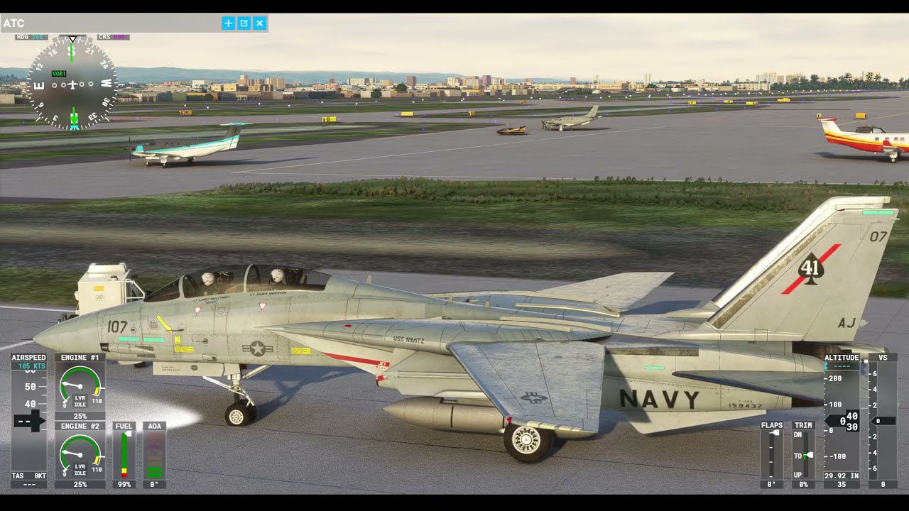 F-14A/B Review Microsoft Flight Simulator 2020