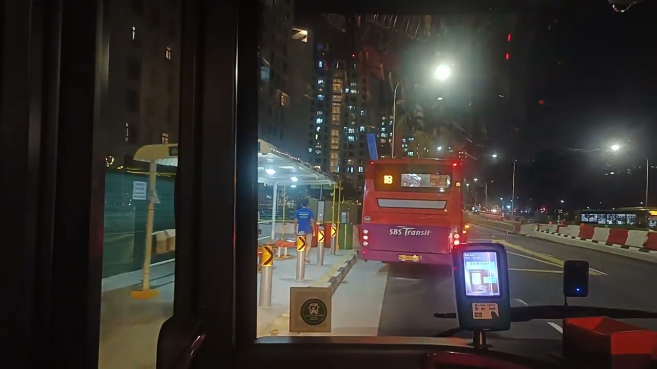 (SBST) New Service 18M - Mercedes Benz O530 Citaro [Variant SBSSBSSBSSBS] (SBS6171B) Ride
