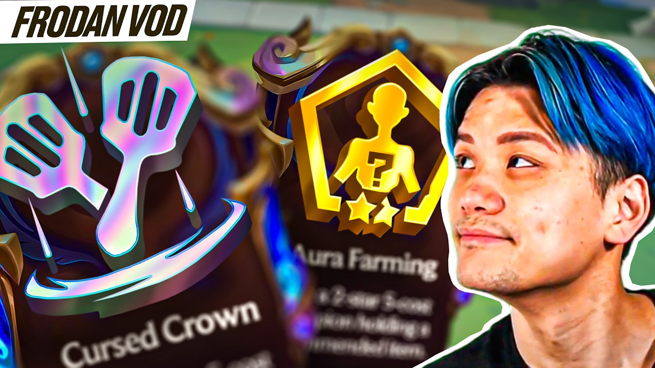 Aura Farming + Cursed Crown! The SECRET Augment Combo NOBODY Is Playing Around! | Frodan Set 16 VOD