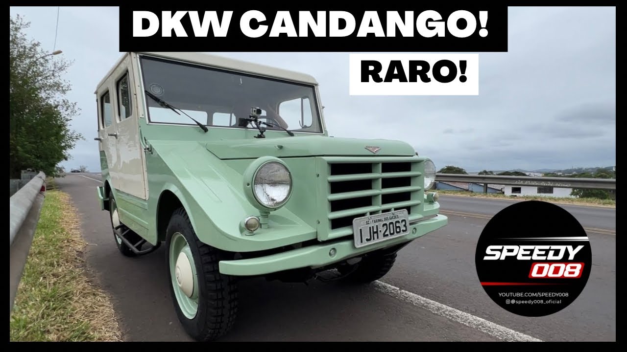 DKW Candango / Munga com MOTOR 2 tempos e carroceria em uma configuração RARA!