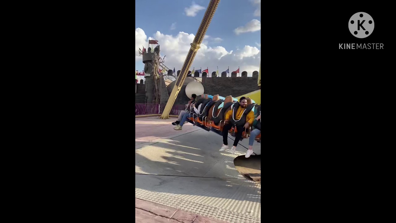 اول اجازة بعد التخرج دريم بارك واقوي الالعاب 💪🏻✌️