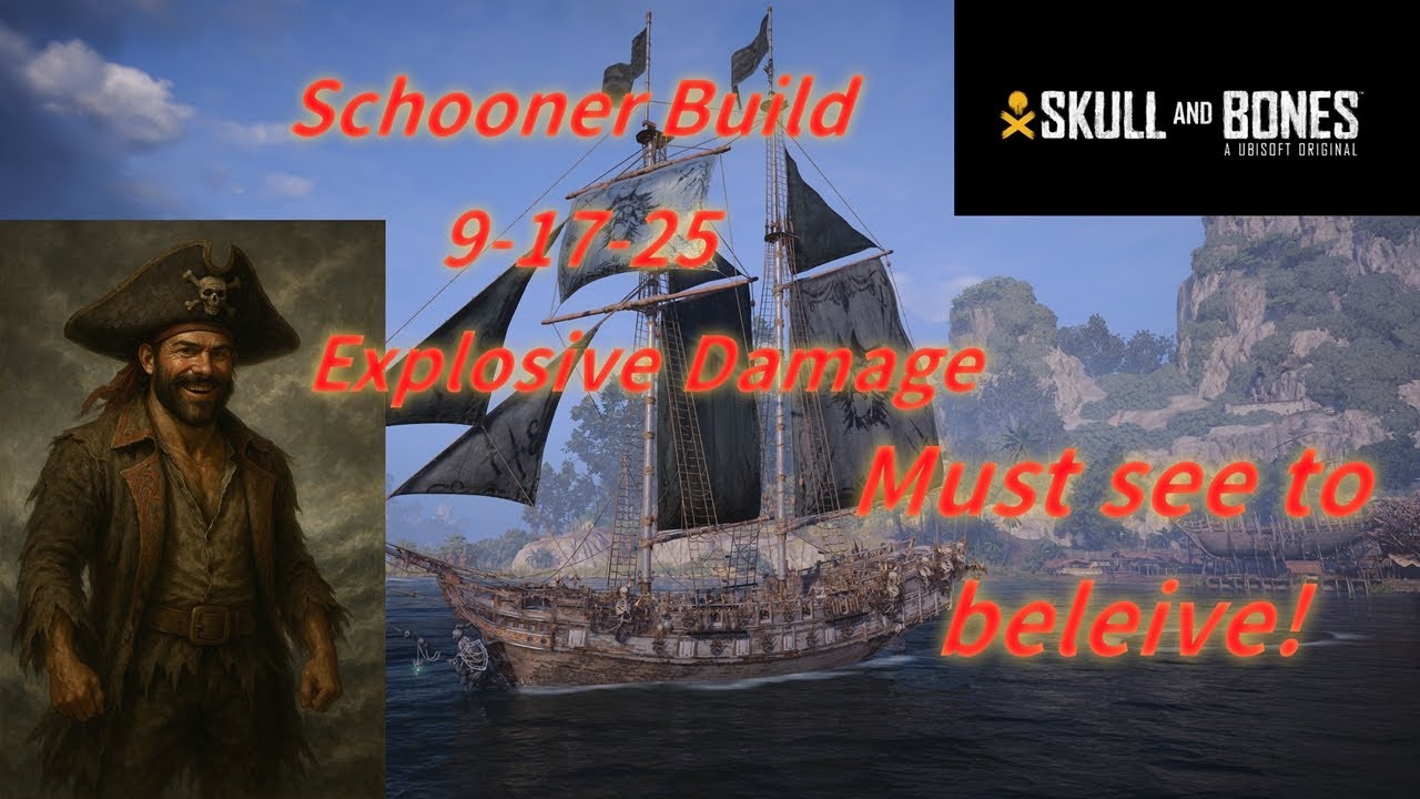 Skull and Bones Schooner Combustion Build 9-17-25