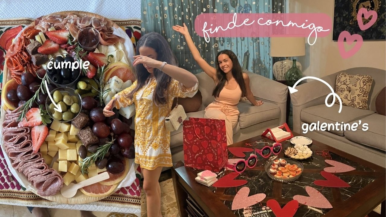 VLOG: Fin de semana conmigo | Galentine’s y los 90 de mi abuela