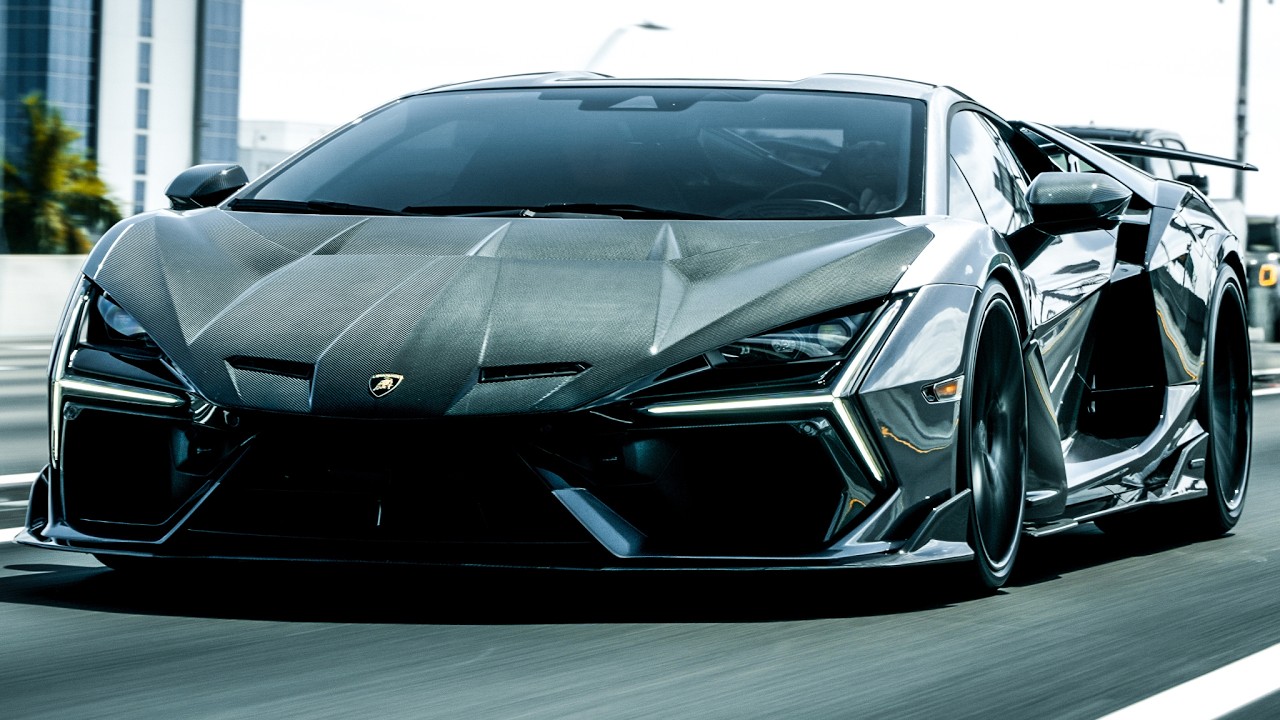 1 Hour V12 ASMR | Lamborghini Revuelto  4K
