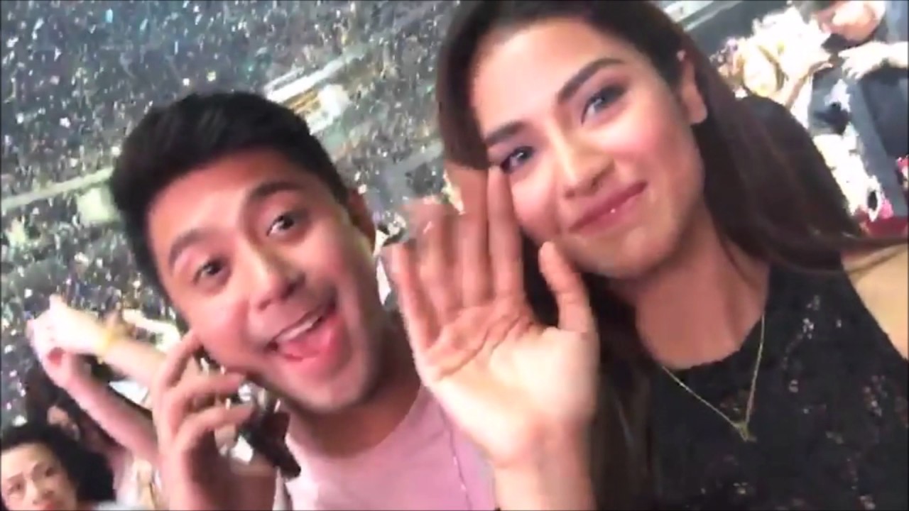 Filipino Celebrities at Britney Spears Concert