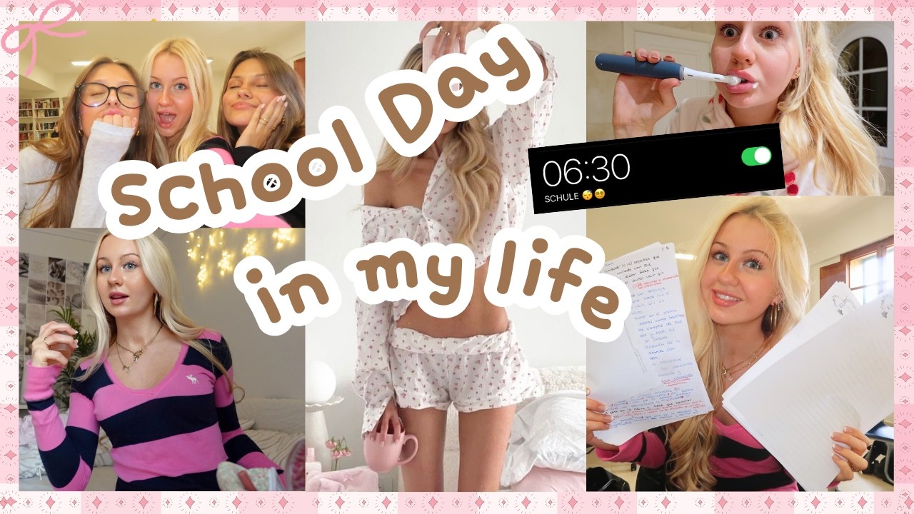 School Day in my life 🎒Schule, Kochen & Spieleabend mit Freunden| MaVie Noelle