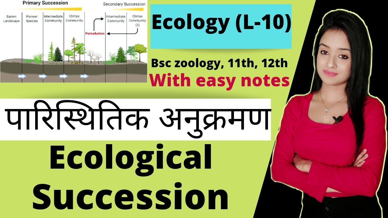 Ecology (L-10), Ecological succession in hindi, lion batch, bsc 3rd year zoology, knowledge adda