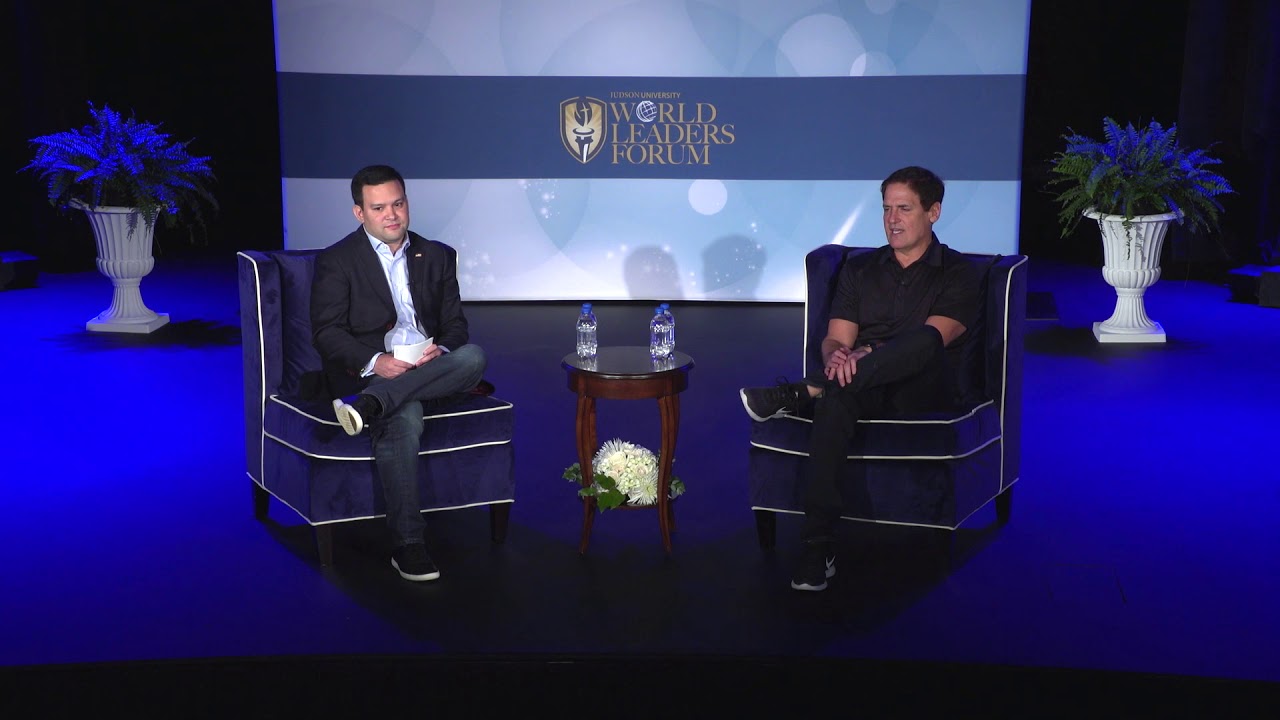 WLF Conversations Mark Cuban Presentation at Judson University