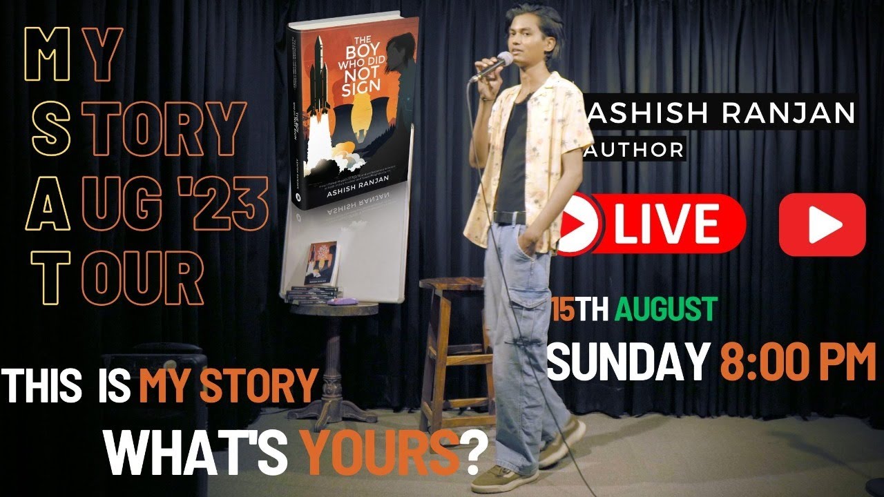 The Boy Who Did Not Sign, Book Launch | Ashish Ranjan, ex ISRO, BARC Scientist