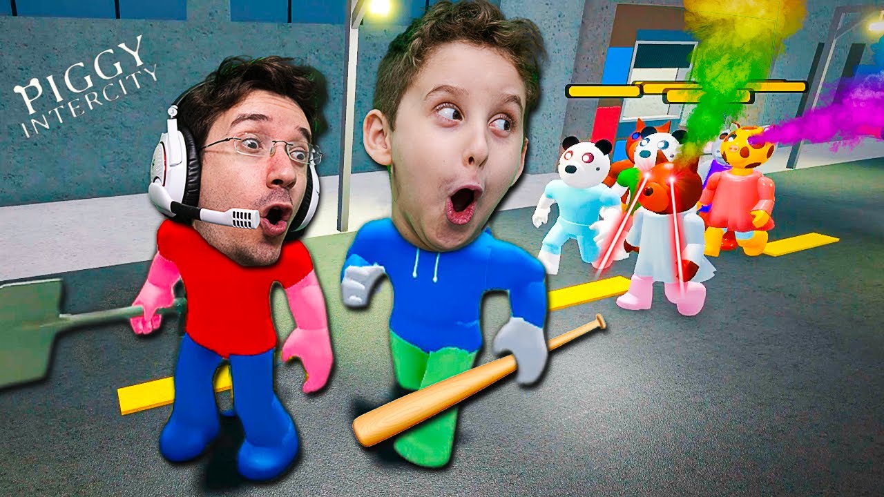 ROBLOX - A INVASÃO ZUMBI EM PIGGY INTERCITY