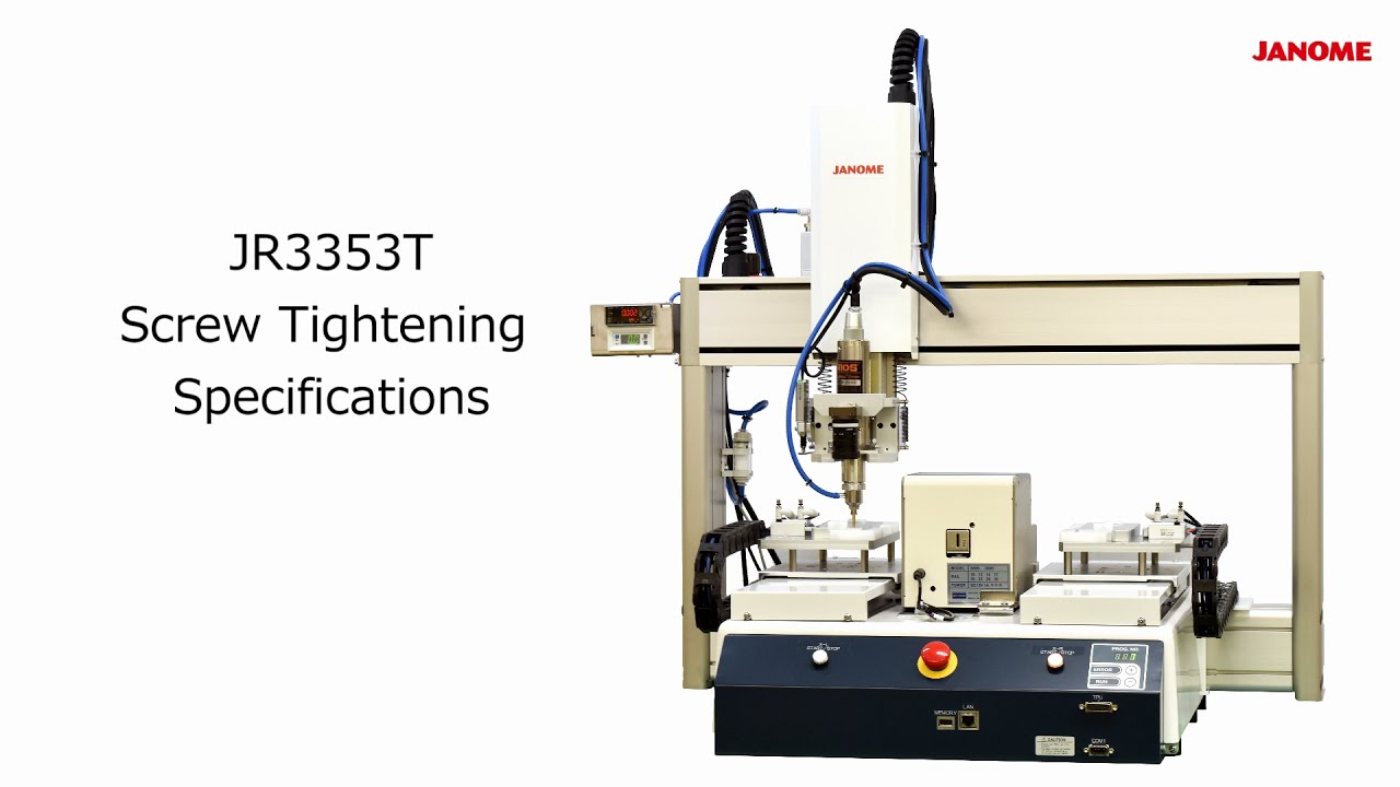 [Desktop Robot] Twin Table Robot - Screw Tightening Specifications -