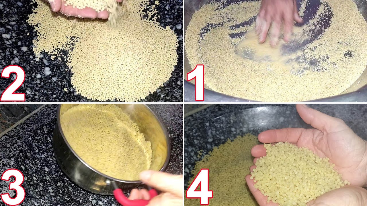 طريقة فتل العيش 