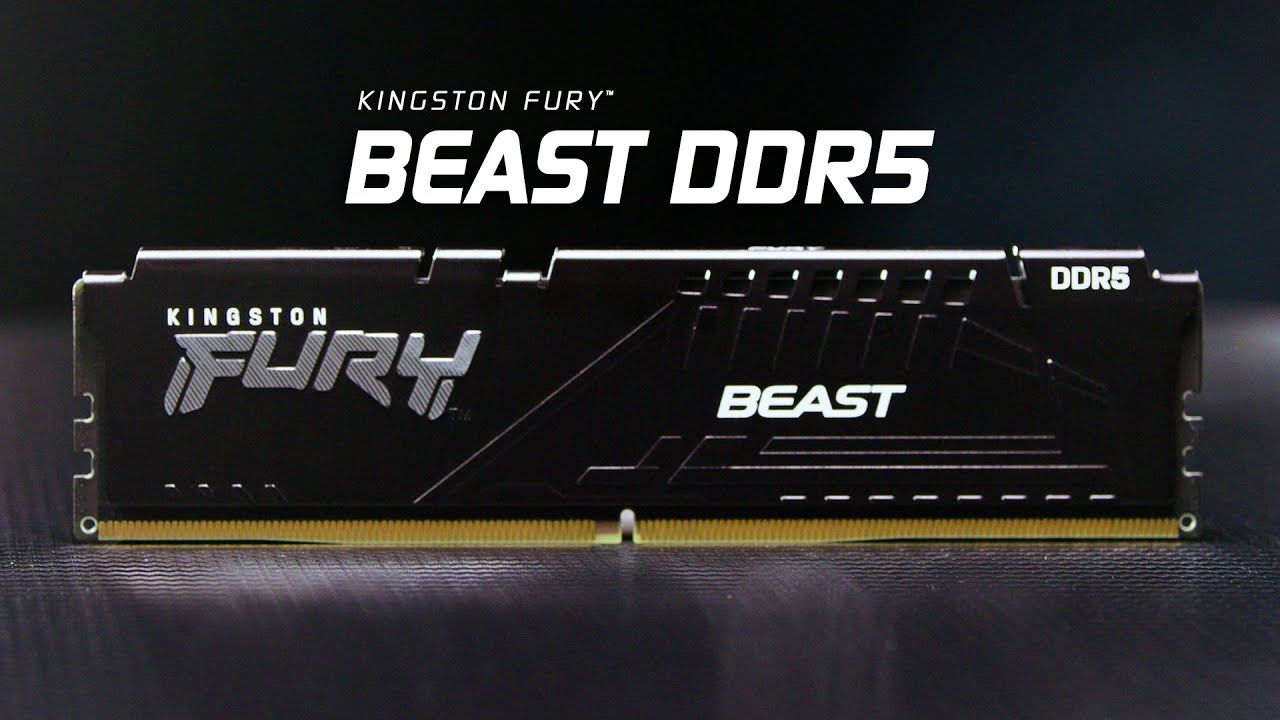 Kingston FURY Beast DDR5 電競記憶體 &ndash; 速度最高達 5200MT/s