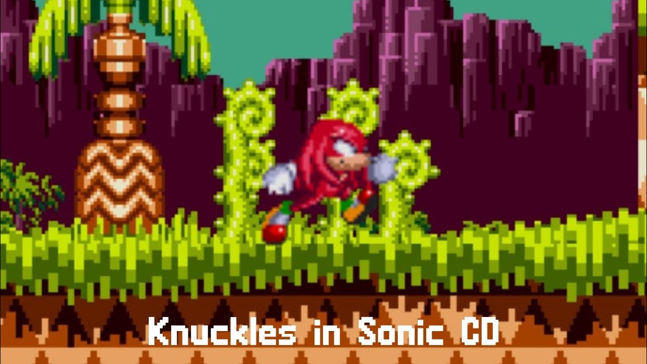 Knuckles in Sonic CD Android