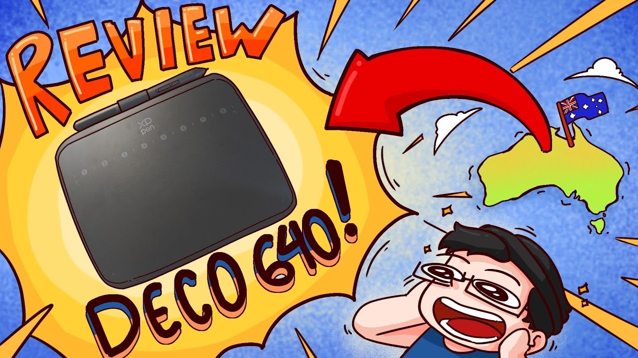PAKET DARI AUSTRALIA?? - Review Pentab XP PEN DECO 640