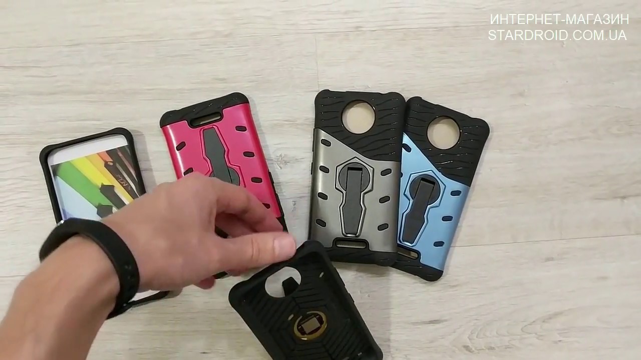 Защитный чехол Hybrid для Motorola Moto C Plus (XT1723)