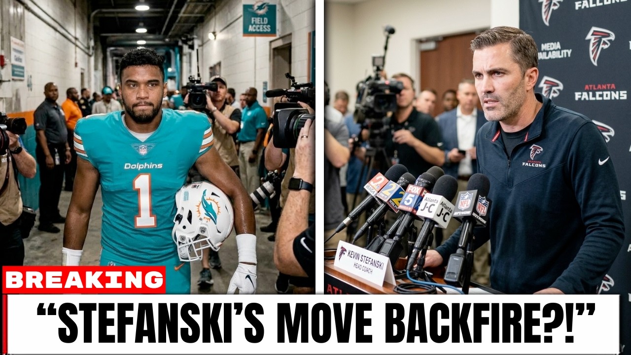 BREAKING: Falcons LOSE 3 Players as Kevin Stefanski’s Tua Tagovailoa Move Sparks QB CHAOS