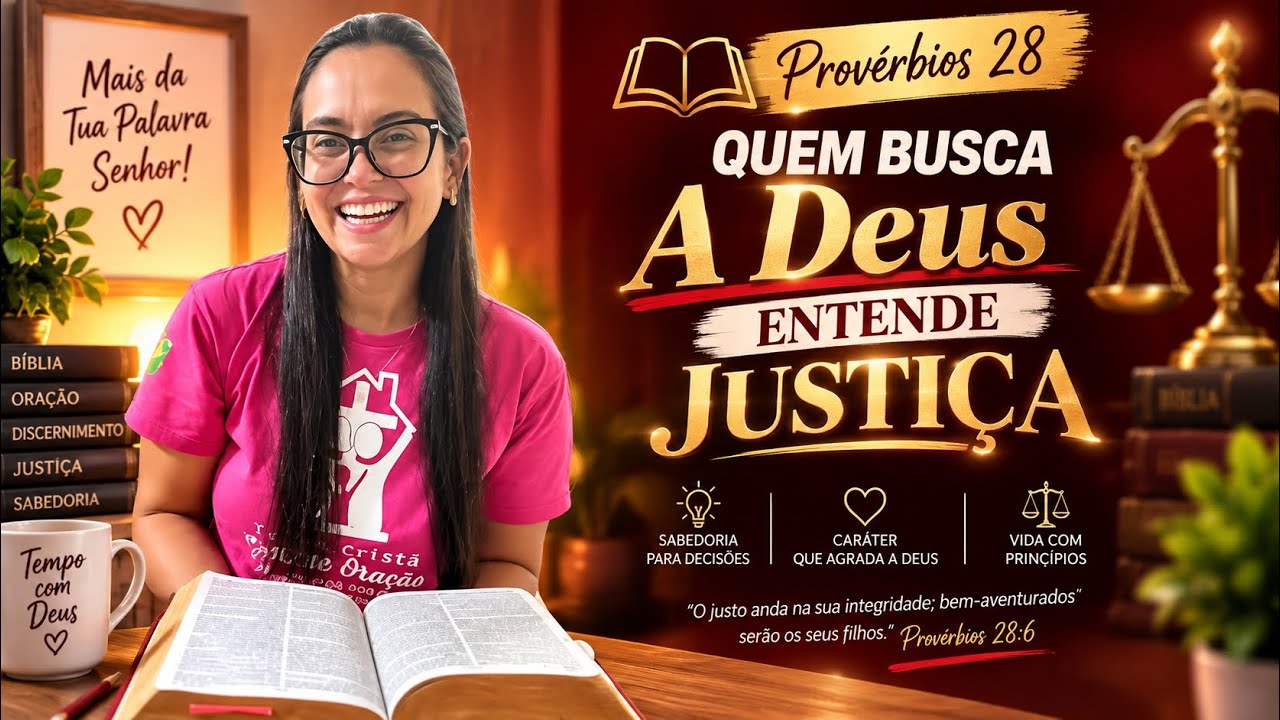 Provérbios 28 Quem busca a Deus entende a justiça
