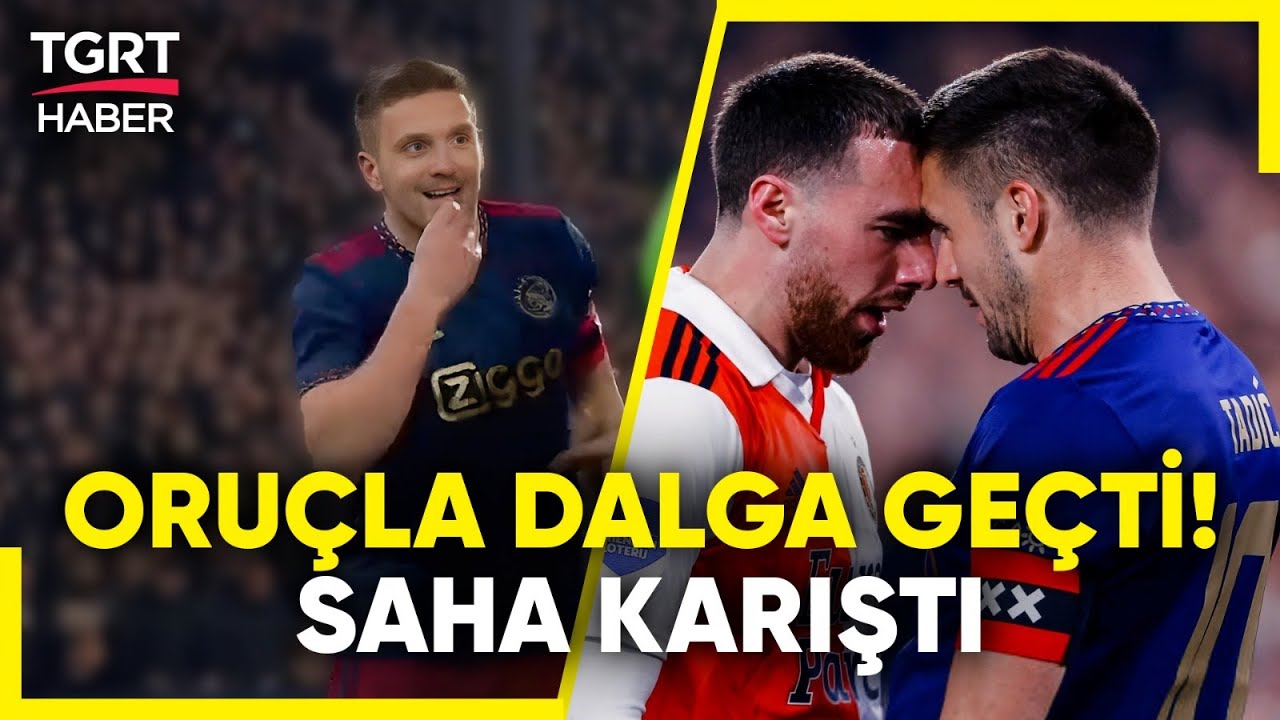 Sırp Futbolcu Tadi&ccedil;&rsquo;ten Orkun K&ouml;k&ccedil;&uuml;&rsquo;ye Skandal Hareket! Oru&ccedil; A&ccedil;masıyla Dalga Ge&ccedil;ti &ndash; TGRT Haber