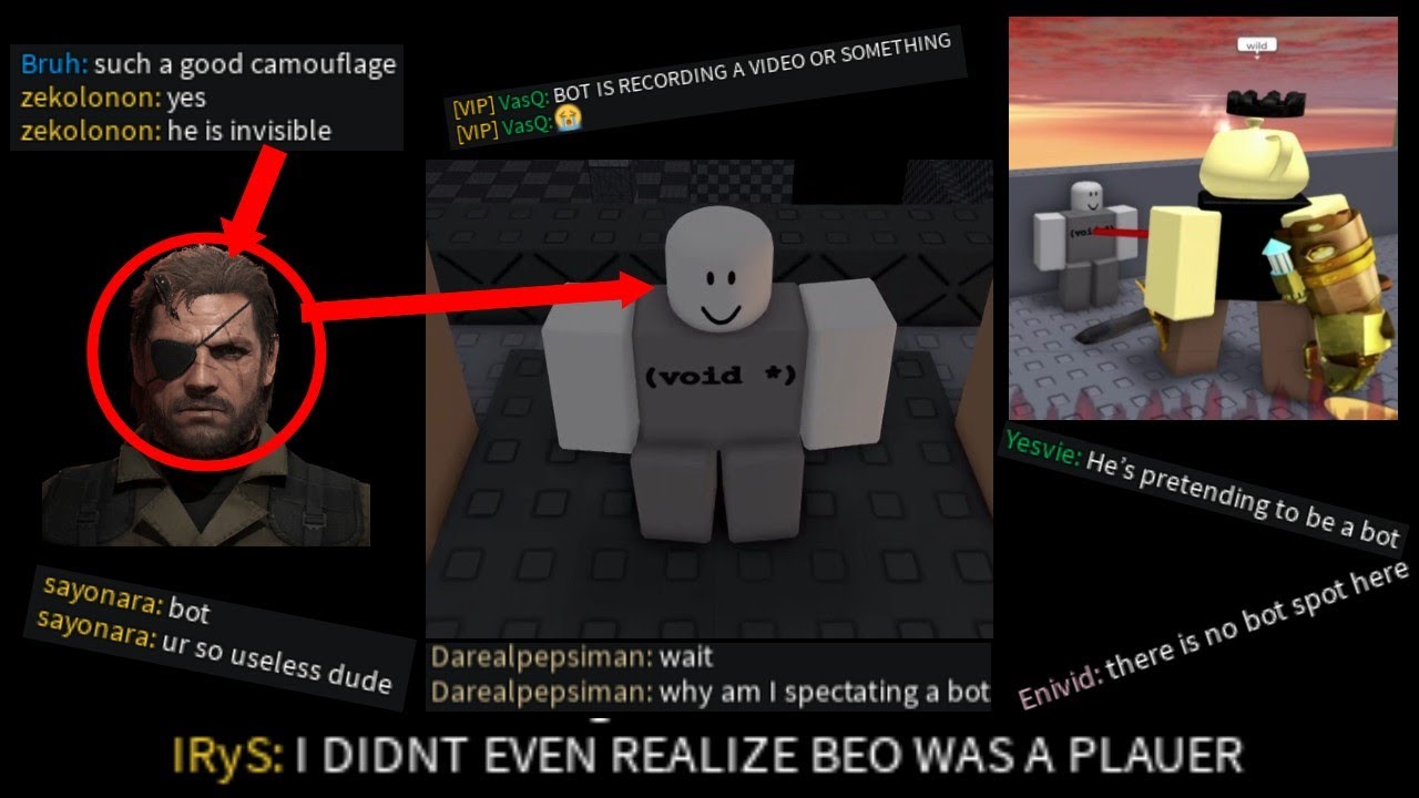 Pretending to be a Bot in BIAST