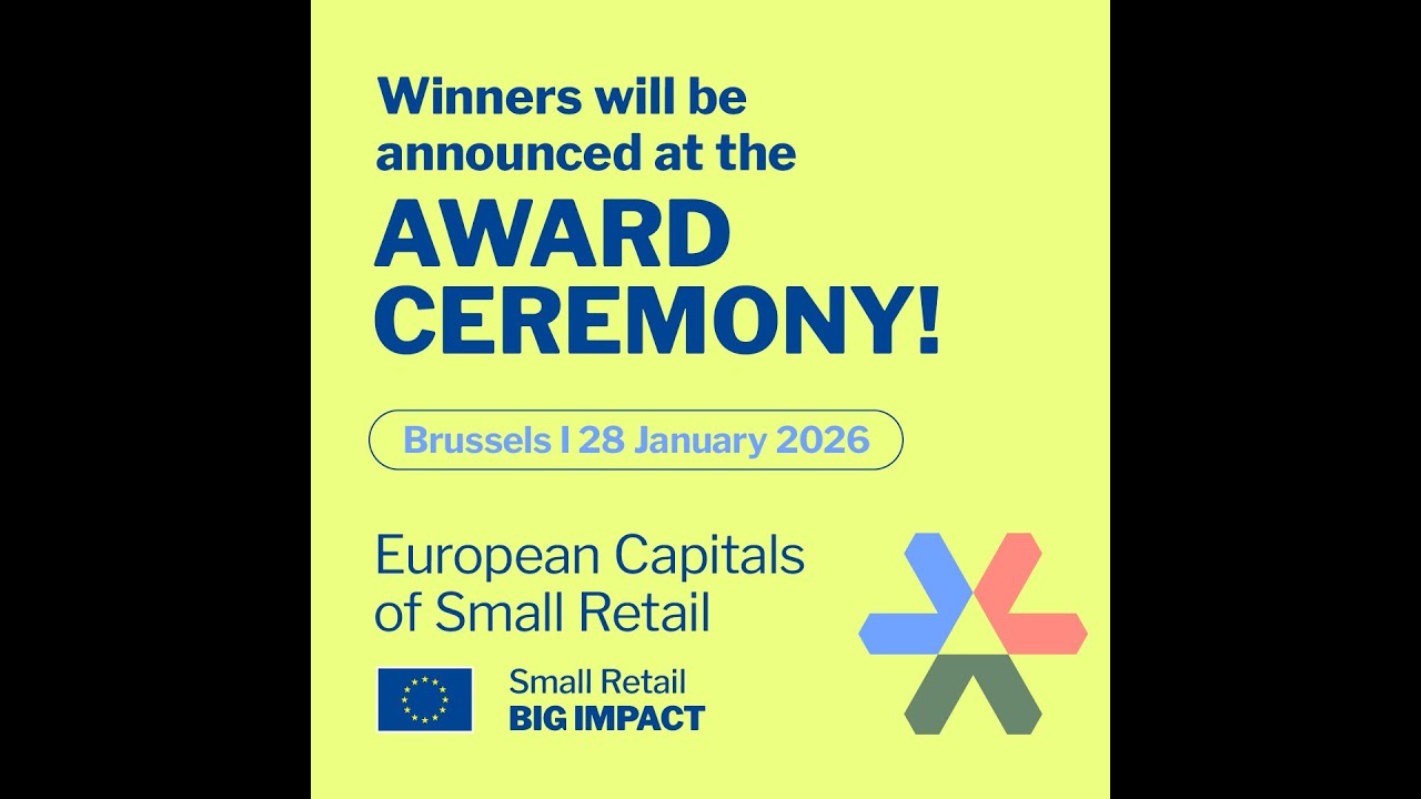 European Capitals of Small Retail 2026 - Award Ceremony