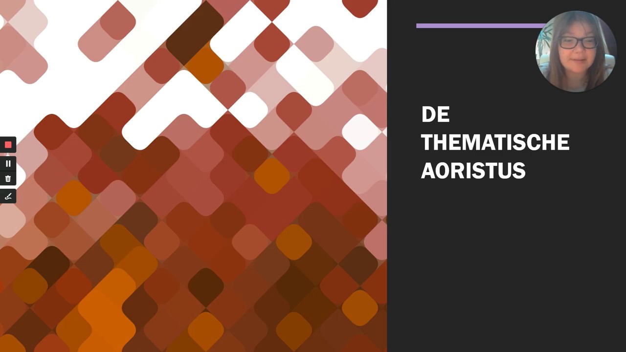 De thematische aoristus