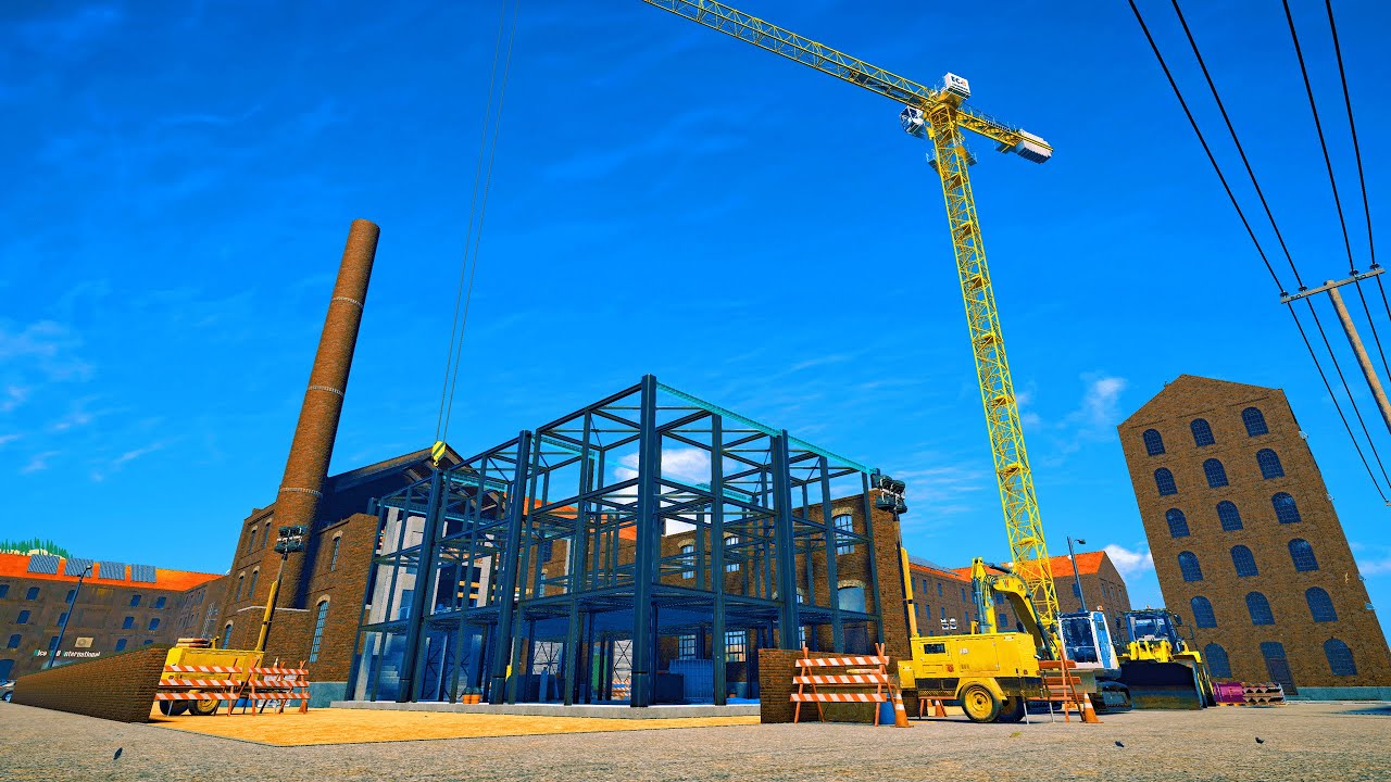New Construction Simulator 2022 - Vertical Farming Facility (2/2) - USA 007 - Neuer Bau-Simulator