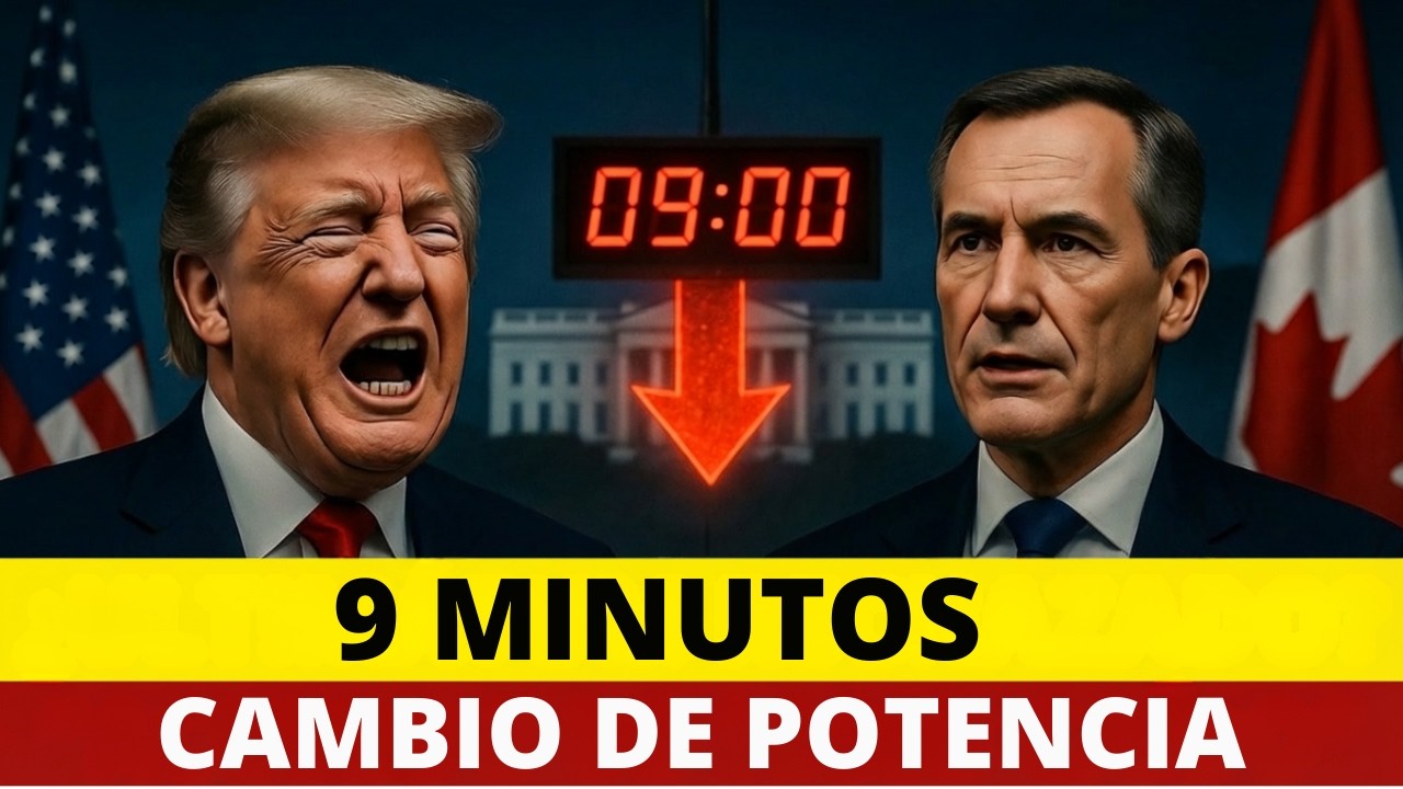 Trump intentó castigar a Canadá — Carney respondió en 9 minutos