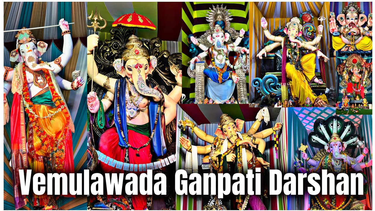 2023 vemulawada ganpati darshan🙏💥 || వేములవాడ గణపతి మండపాలు 2023🙏|| ganesh festival 2023..