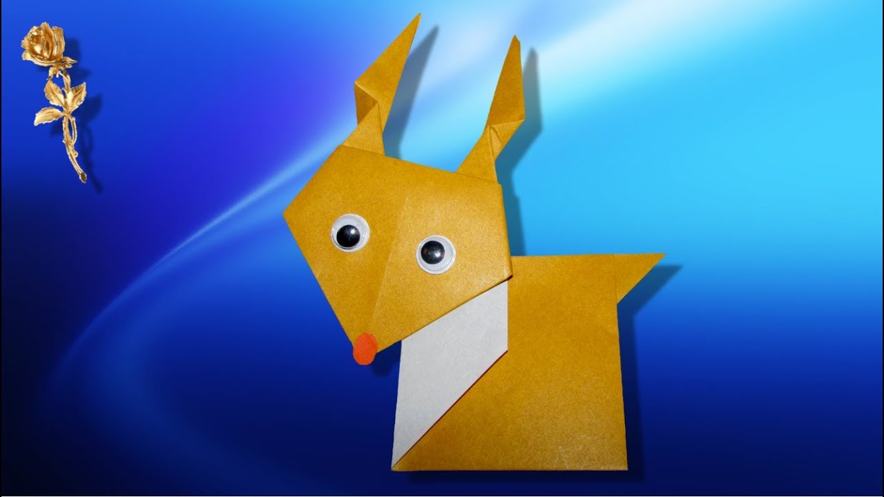 Origami facile : 🦌 Petit Renne