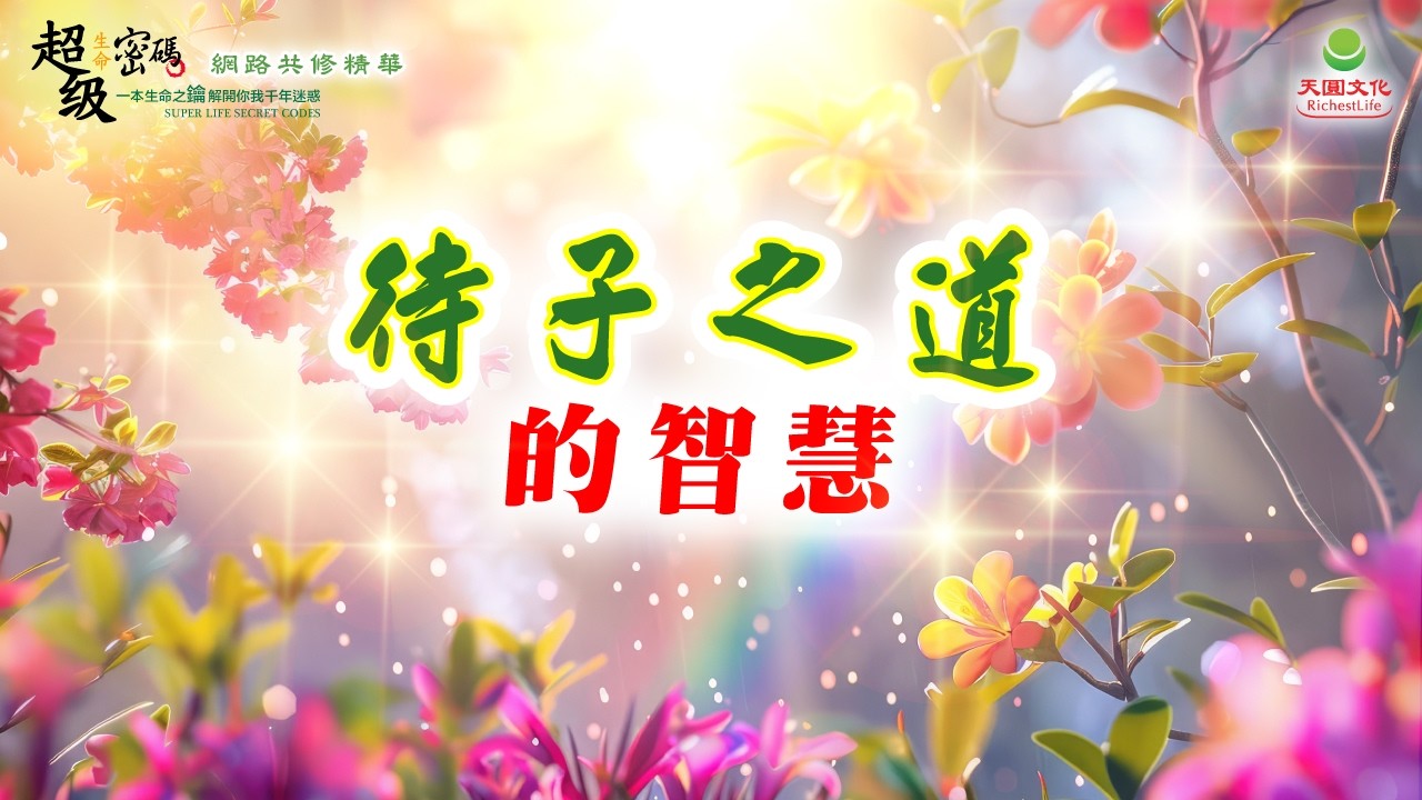 待子之道的智慧｜太陽盛德導師–超級生命密碼網路共修精華