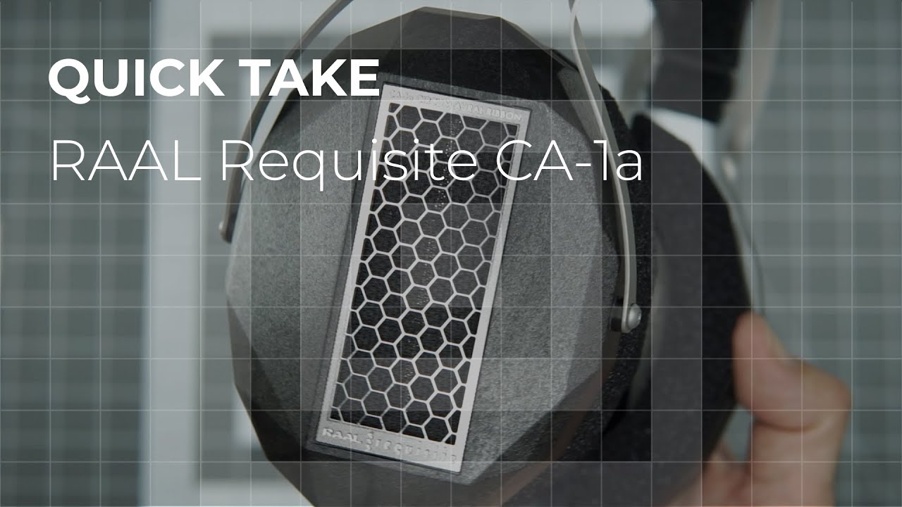 Quick Take: RAAL-requisite CA-1a review - taming the ribbon driver