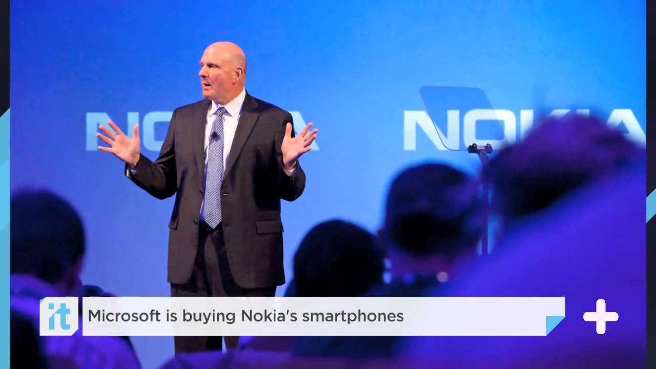 Microsoft Is Buying Nokia's Smartphones