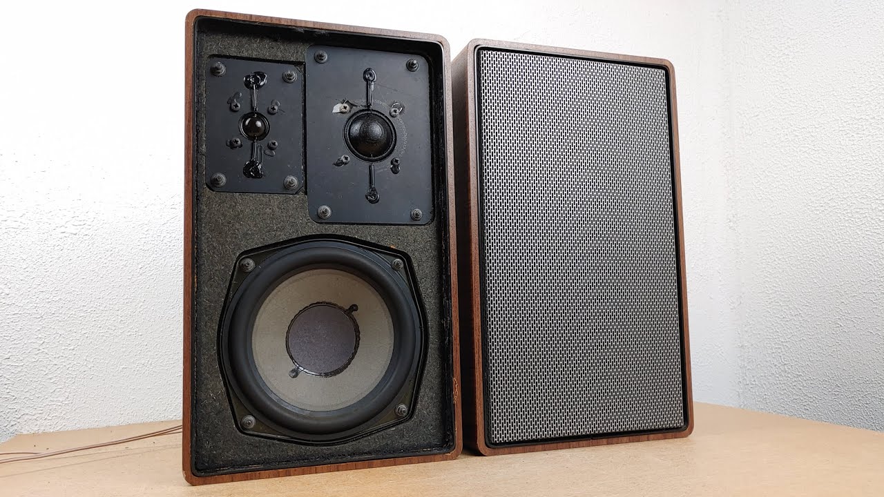 -Zerlegt- Grundig Box 600 HiFi Lautsprecher